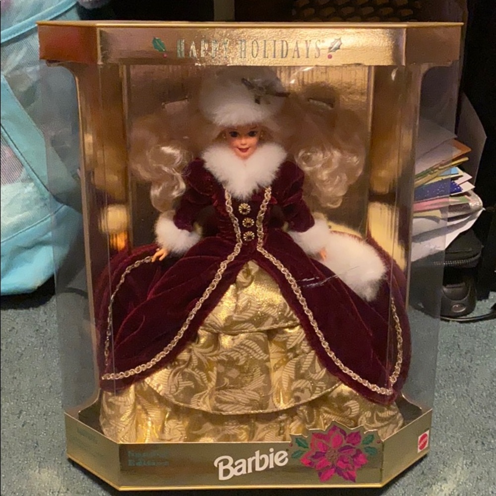 Mattel Barbie happy holidays 1996 special edition